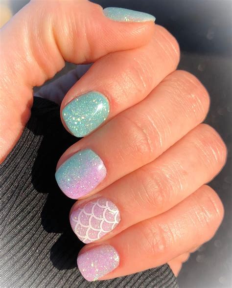 Achieve a Mesmerizing Manicure with Mermaid-Inspired Nail Polish